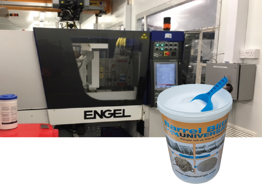 Carbon Removal on Natural Zytel PA66 purge process