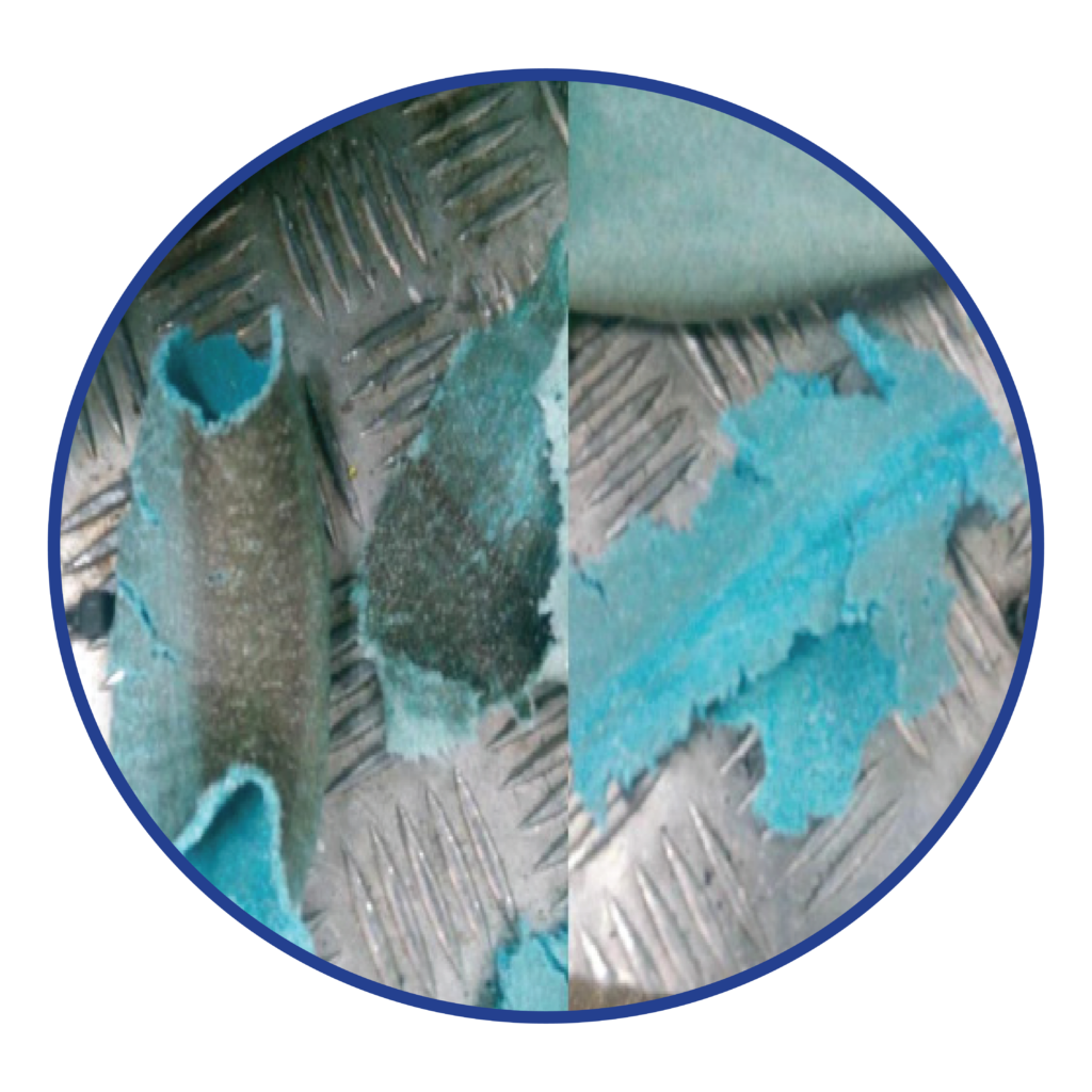 Carbon removal purge process