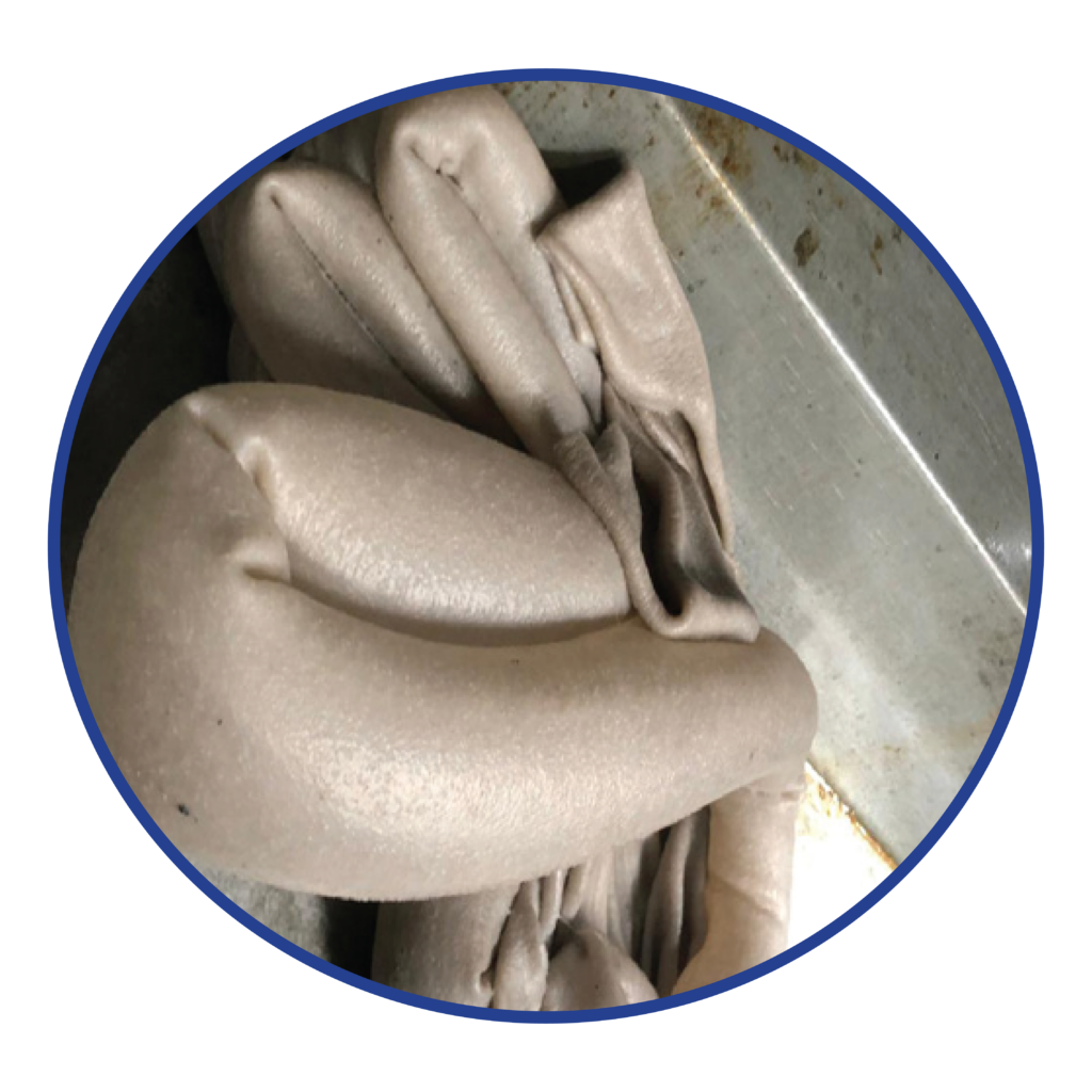 Cleaning Degraded PVC purge process