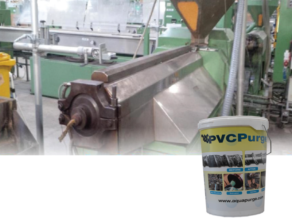 Degraded PVC Removal purge process