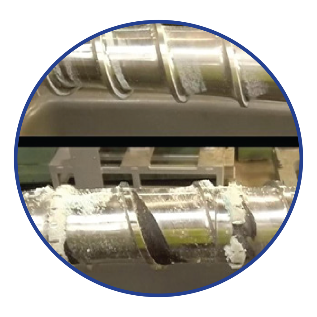 Degraded PVC Removal purge process