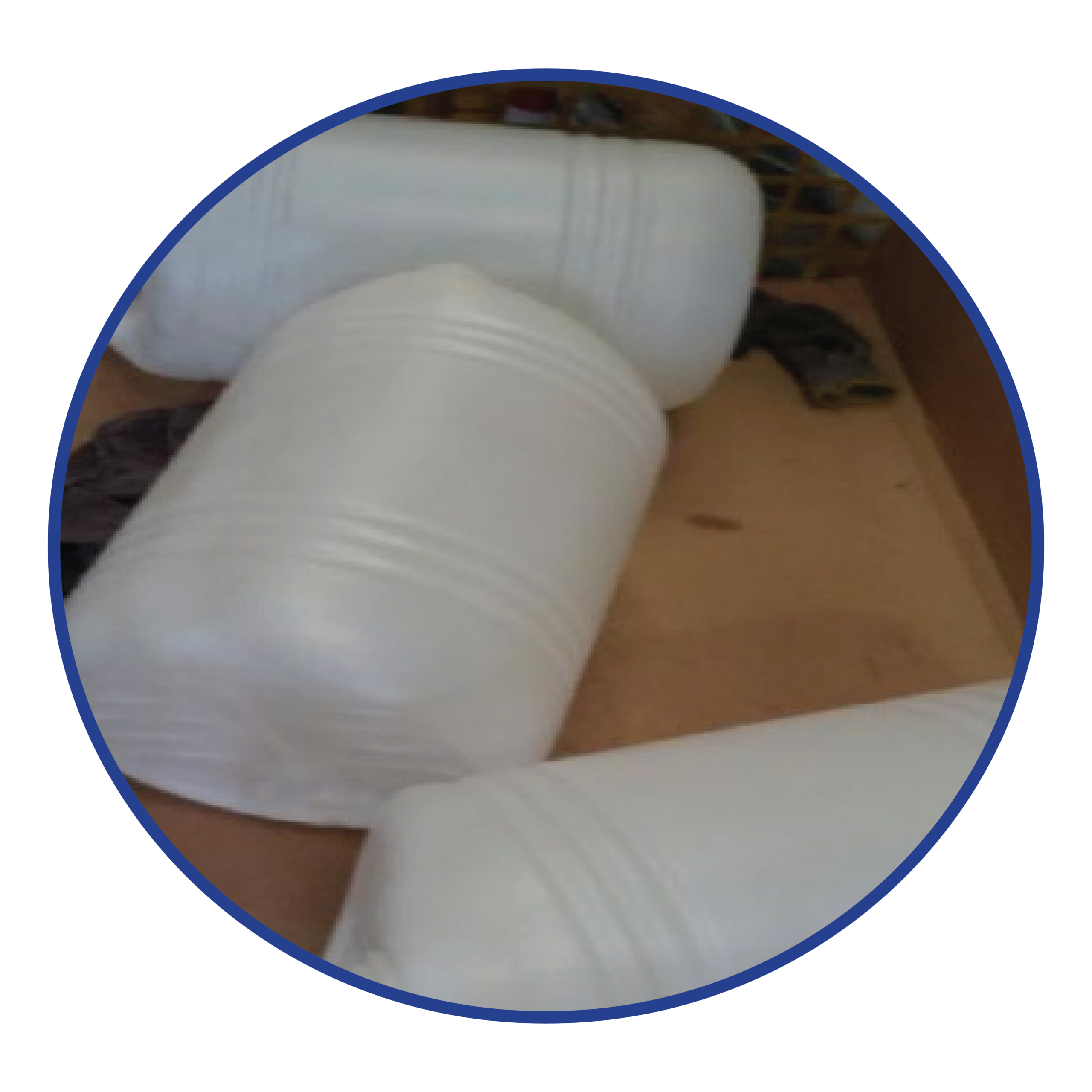 Red HDPE Natural HDPE purge process