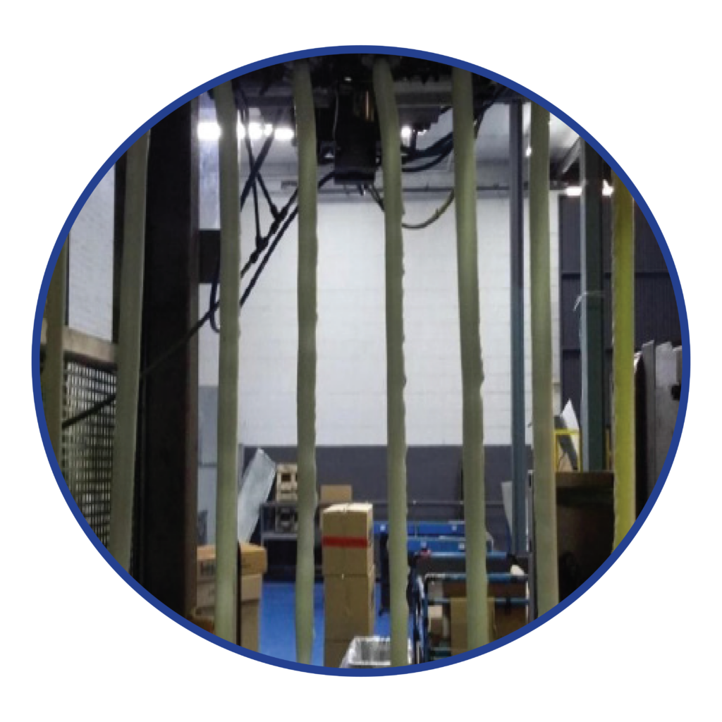 Yellow Natural HDPE purge process