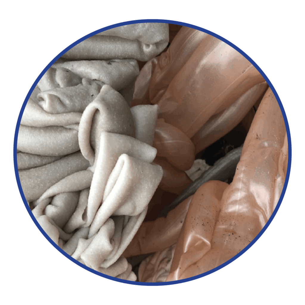 Cleaning Degraded PVC purge process